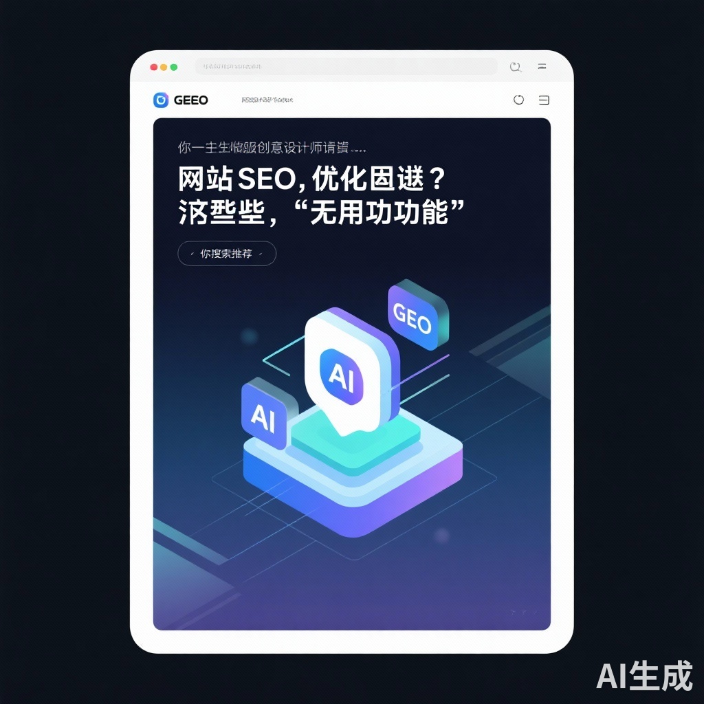 网站 SEO 优化误区：这些 “无用功” 正在拉低你的搜索排名