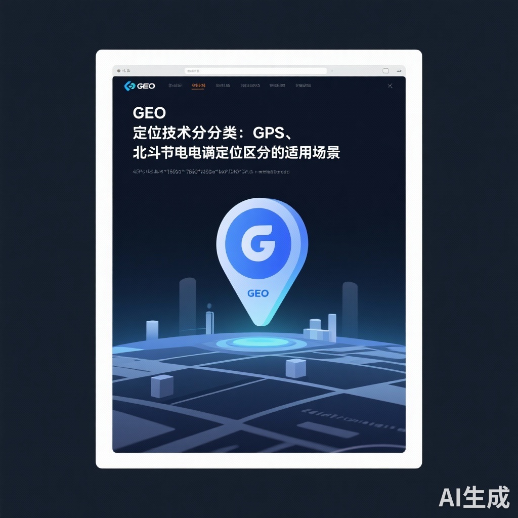 GEO 定位技术分类：GPS、北斗、基站定位的区别与适用场景