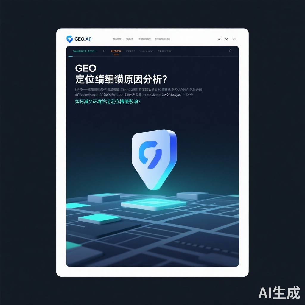 GEO 定位误差原因分析：如何减少环境对定位精度的影响？