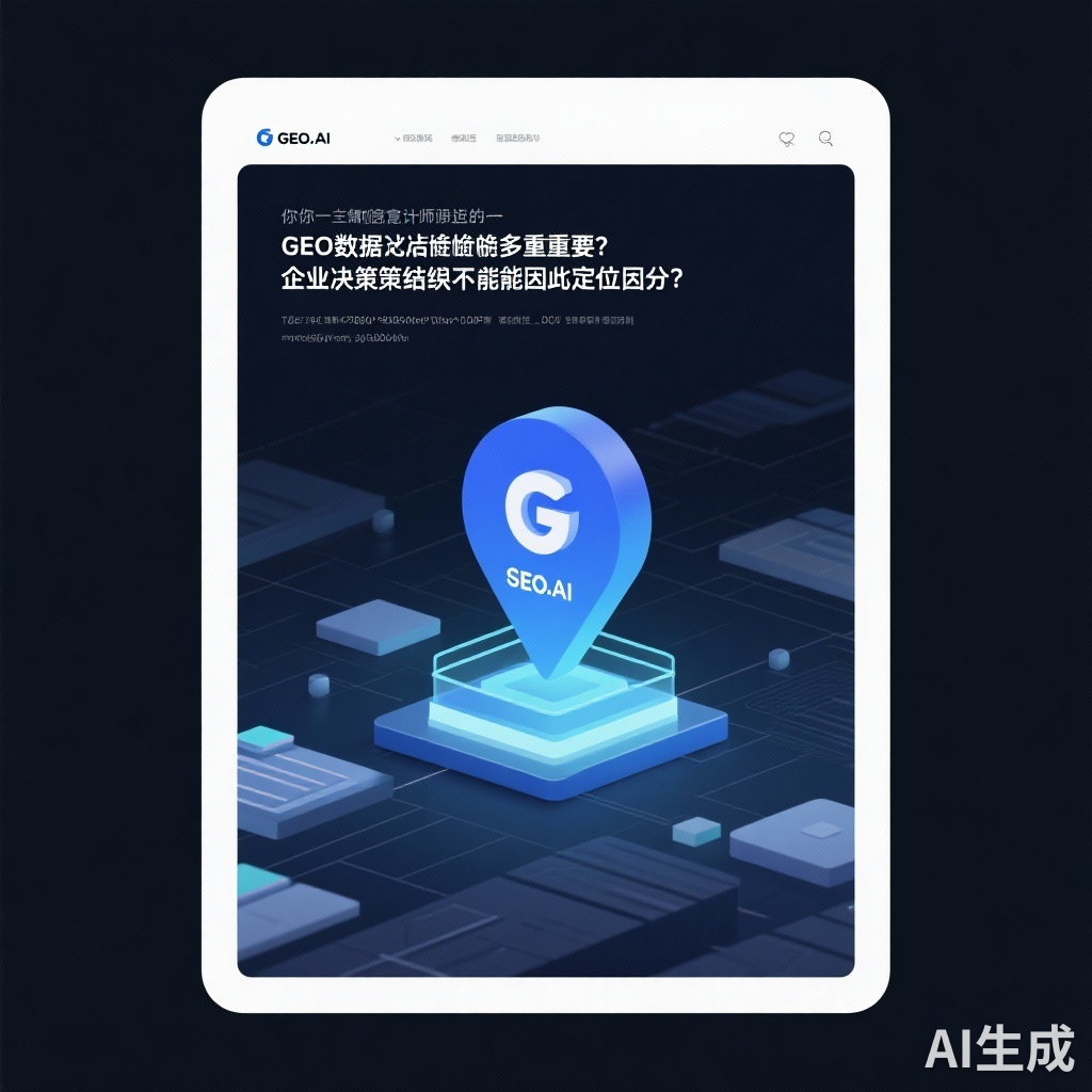 GEO 数据准确性有多重要？企业决策失误竟因定位偏差