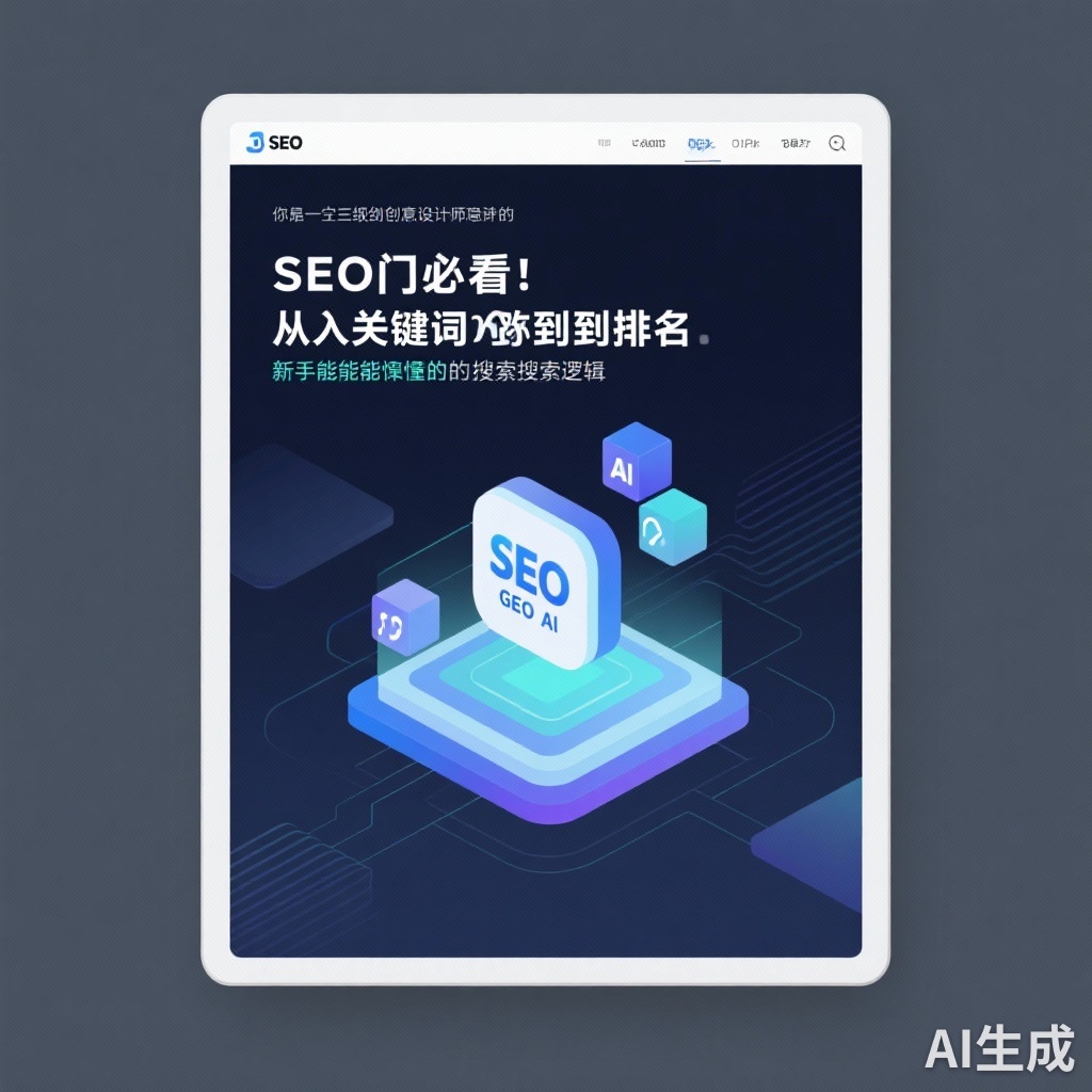SEO 入门必看：从关键词到排名，新手也能懂的搜索引擎优化逻辑